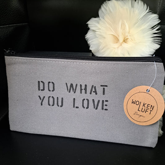 DO WHAT YOU LOVE, all-purpose canvas bag