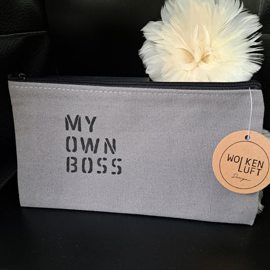 MY OWN BOSS, all-purpose canvas bag